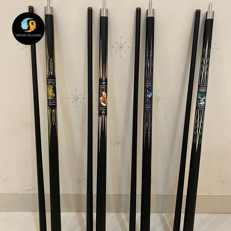 Cuemall Carbon Fiber Cue - Low Deflection - RED KNIGHT 0