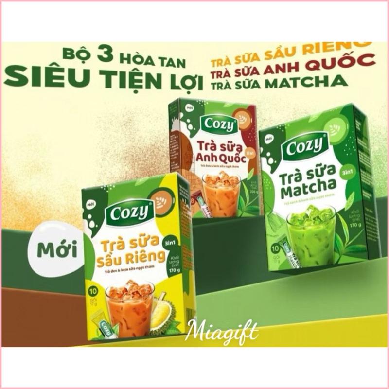 [Giá tốt không nên bỏ lỡ] (sẵn,hỏa tốc)Trà Sữa Hòa Tan 3in1 Cozy Đậm Vị hg 170gr
