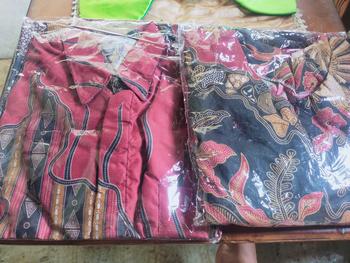 Product Review of Maura Couple / Couple Gamis Kemeja Pria Lengan Pendek Baju Ibu Batik Muslim from 💞**n a**💞 1