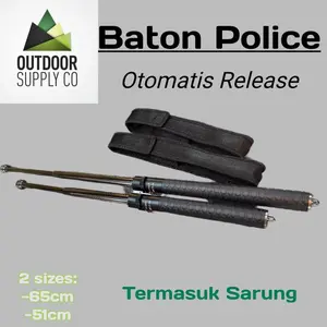 Baton Otomotis Release Besi Handle Nonslip