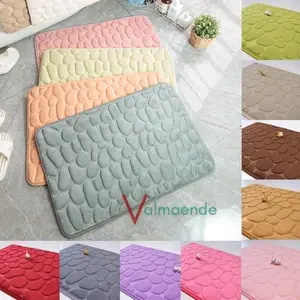 Keset Kamar Mandi Dapur Keset Bulu Halus 60x40 cm Karpet Kamar Memory Foam