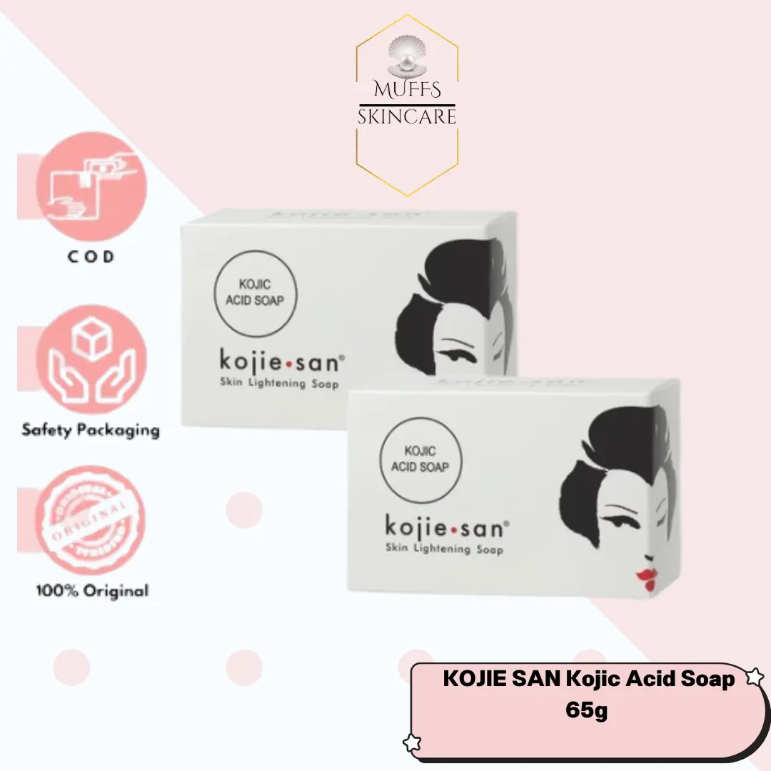 Kojie San Soap | Sabun Kojiesan Pemutih Badan dan Wajah BPOM 65Gr Pencerah Tubuh