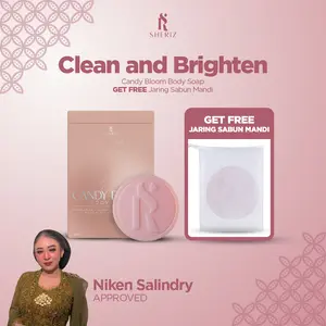Sheriz - Candy Bloom Body Soap 11 X Brightening 40 Gr Mencerahkan Kulit