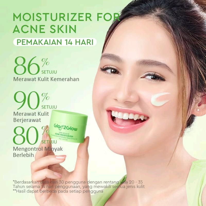 Glad2Glow Moisturizer for All Skin Type_READY mois nonkomedogenik All Skin Types Perawatan Jerawat Moisturizers & Mists 7