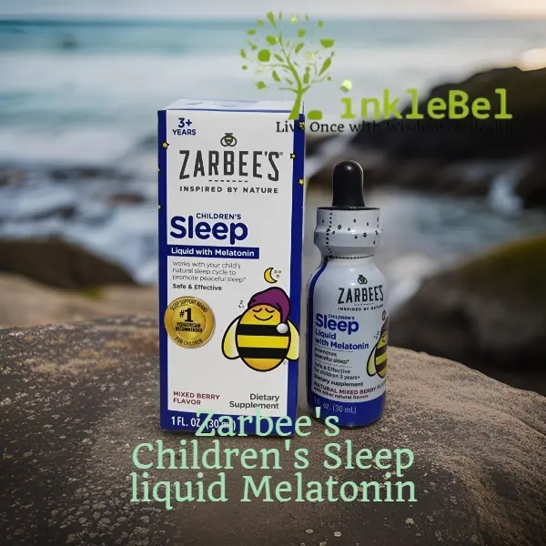 ￼Zarbee's Kids Sleep Supplement Liquid with 1mg Melatonin 30ml exp:12/25 Healthcare Dietary Berry