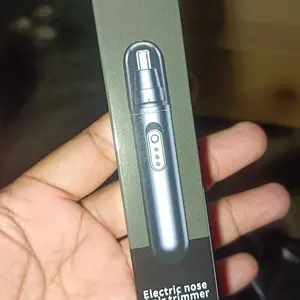 BLOOMIFY Pembersih Bulu Hidung Nose Hair Trimmer Elektrik Alat Cukur BuluHidung Pembersih Bulu Hidung HairNose Ear Trimmer Alat Cukur Bulu Hidungincluded AA Battery Hitam Elektrik