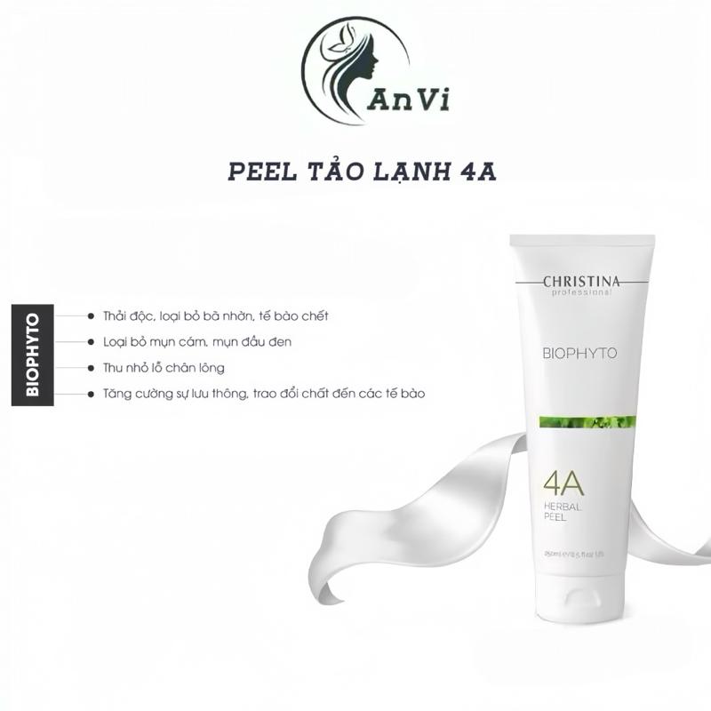  Peel Tảo Lạnh Christina Biophyto 4A Herbal - Peel Làm Sạch Sâu Bằng Thảo Dược 