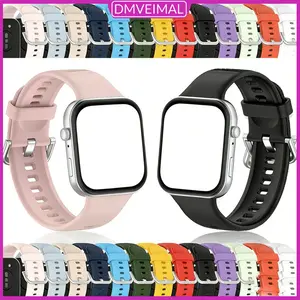 [Tali Jam] Rubber Band Strap for Huawei Watch Fit 4/4 Pro/3 Silicone Sport Soft Replaceable Belt Bracelet Wristbands Accessories for  Smartwatch Huawei Fit 3 / Huawei Fit 4 / Huawei Fit 4 Pro