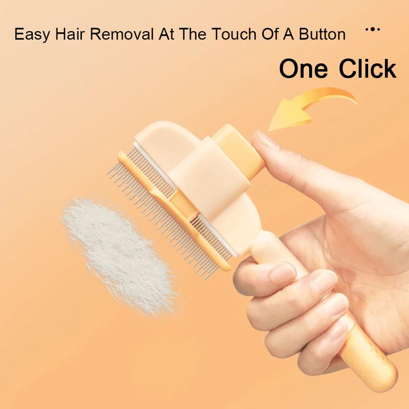 Product Introduction of Pets Supplies Cat and Dog Comb Open Knot to Remove Floating Hair Flea Comb Pet Brush 7