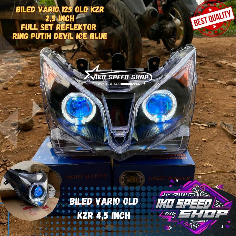 BILED VARIO 125 OLD KZR 2,5 INCH FULL SET REFLEKTOR Motorcycle 2