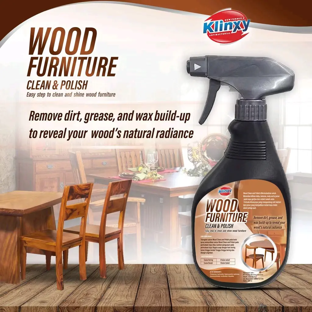 [AC] SEROXIL WOOD FURNITURE CLEAN & POLISH SPRAY - SEMPROTAN PENGHILANG JAMUR KAYU LEMARI FURNITURE - PEMBERSIH KAYU FURNITUR - PENGKILAP KAYU KUSEN LEMARI KURSI FURNITUR