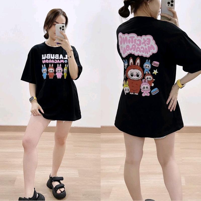 ATASAN OVERSIZE BUBU MACARON TEE 2