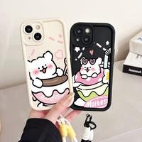 Gambar MHKEID Casing Hp untuk OPPO Reno 7 4G Reno 8 4G Reno 7 5G 8 5G 7SE 5G 8 Pro 5G Find X8 X5 Lite Reno 7Z 5G 8Z 5G Reno 7 Lite 5G 8 Lite 5G F21 Pro F21s Pro Case Pola Anjing yang bahagia Kasing Anti-Sidik Jari Silikon Kasus Lembut Tali gantung Casing - Gaya1, OPPO Reno 7 4G dari MHKEID MALL Kab. Tangerang 5 Tokopedia