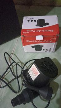 Product Review of Pompa Elektrik Kasur Mobil/Vacum Bag/Kolam Renang/Gym Ball/Dll - Portable dan Mudah Dibawa from 🅽**™ 0