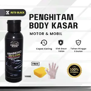 Penghitam Body Motor Mobil Permanen 100ml
