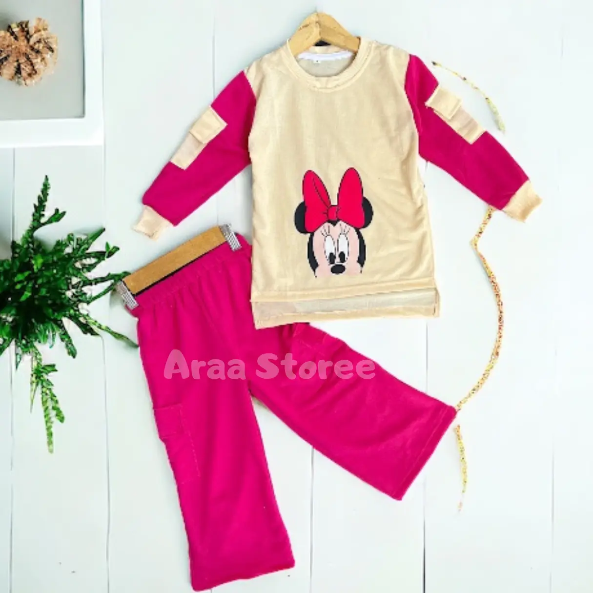 Setelan Cargo Jisoo Anak perempuan bahan babyterry Viral Lucu Usia 3-12 Tahun Fashion