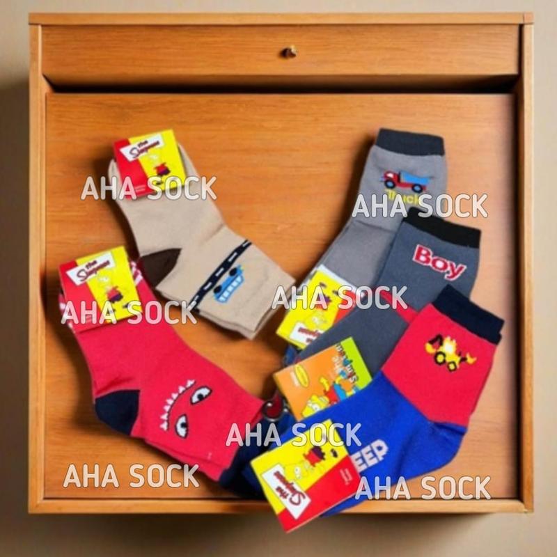 Product Introduction of Paket [12 Pasang] Kaos Kaki Cowok Cewek Motif Gambar Dino Mobil Mobilan Karakter Anak Anak 1 - 8 Tahun Bahan Spandex Poliester | Kaus Kaki Fashion Sock Anak Laki Laki Perempuan 46