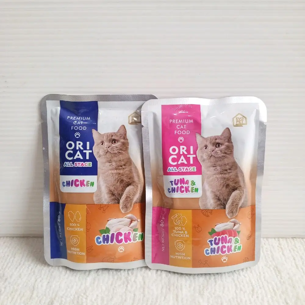 Makanan Kucing Premium Cat Food Ori Cat All Stage Pouch 80gr