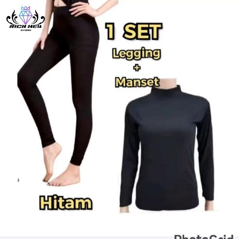 Product Introduction of PAKET 2 PCS STELAN MANSET LENGAN PANJANG KRAH TINGGI KAOS MANSET KT 1