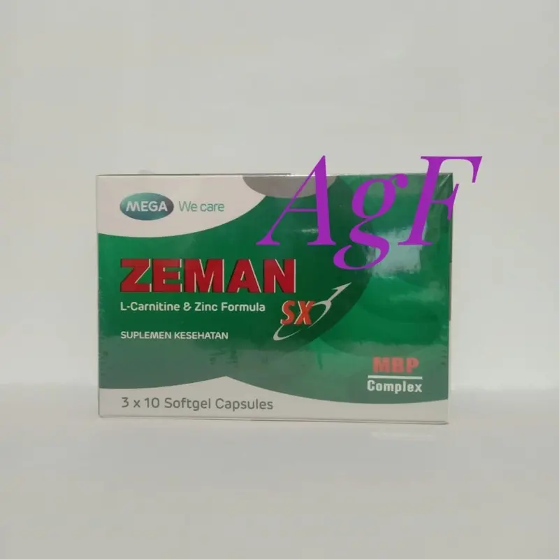 Zeman SX Soft Caps isi 30 (Mega LifeSciences) Dewasa 0
