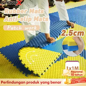 【MY-HI】SportX Karpet Taekwondo Matras Puzzle Matras Beladiri Anti-Selip untuk Foam Bermain karate Matras