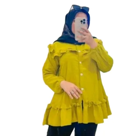 BLOUSE RUMBAI LADY CRUSH OVER SIZE Wanita 0