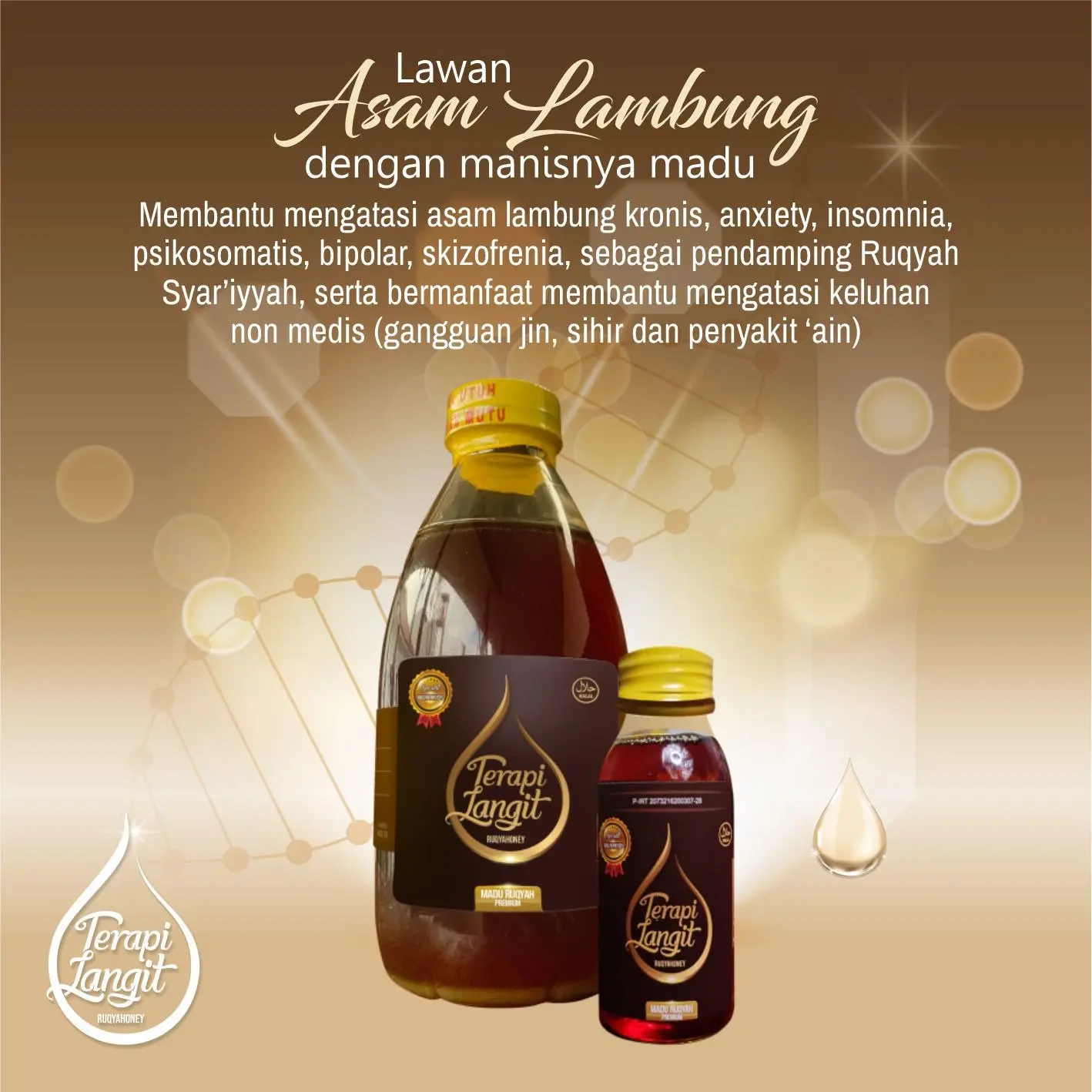 Madu Ruqyah Terapi Langit