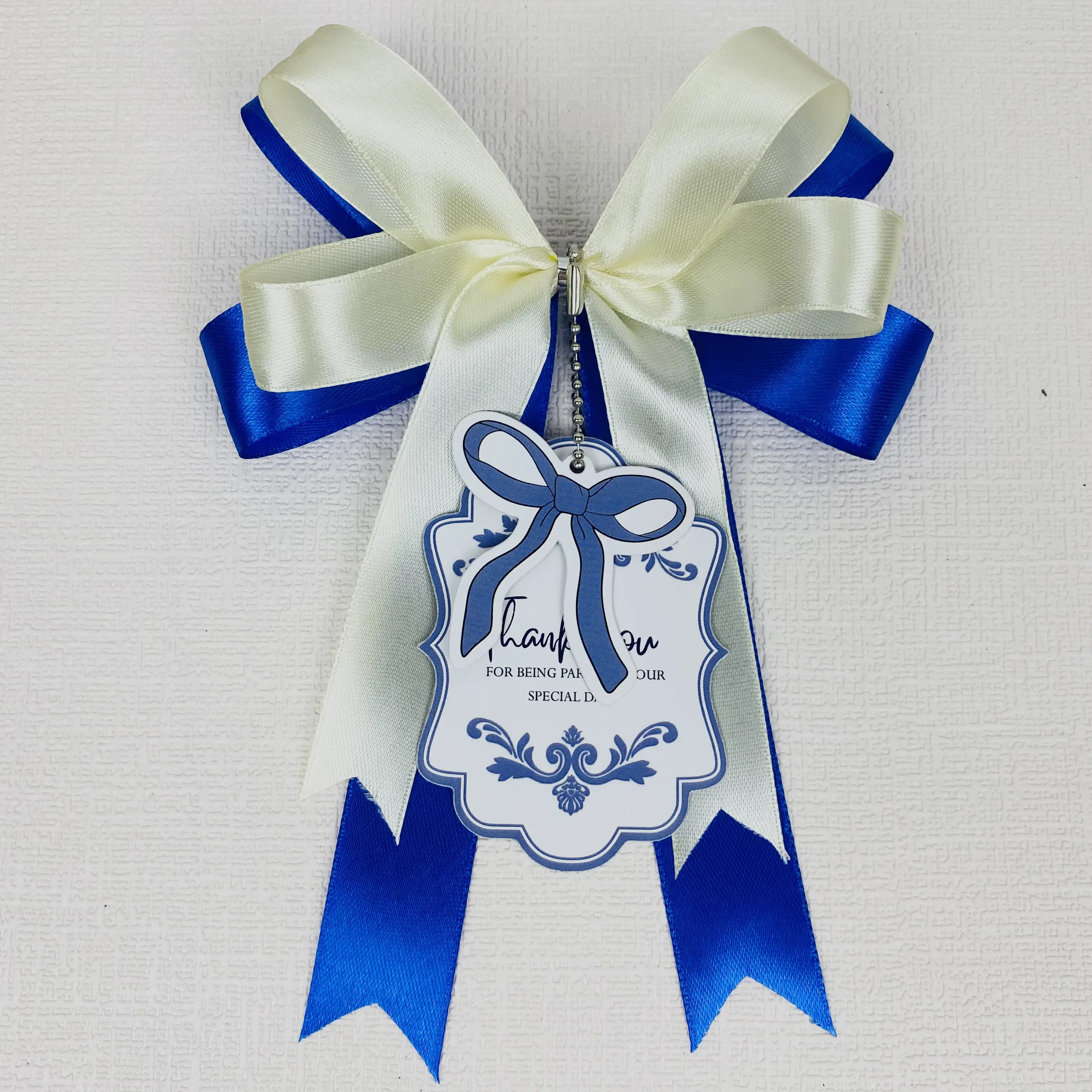 Hangtag + Pita Biru Cream