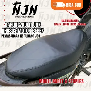 COVER JOK SEGALA MOTOR BEBEK SMASH/REVO/SUPRA/SHOGUN/KHARISMA/JUPITER BAHAN PREMIUM 2