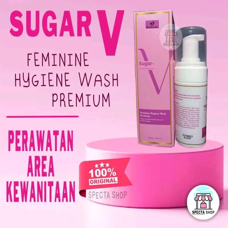 SABUN SUGAR V PREMIUM SERIMARDEN PENCERAH DAN PEMBERSIH KEWANITAAN