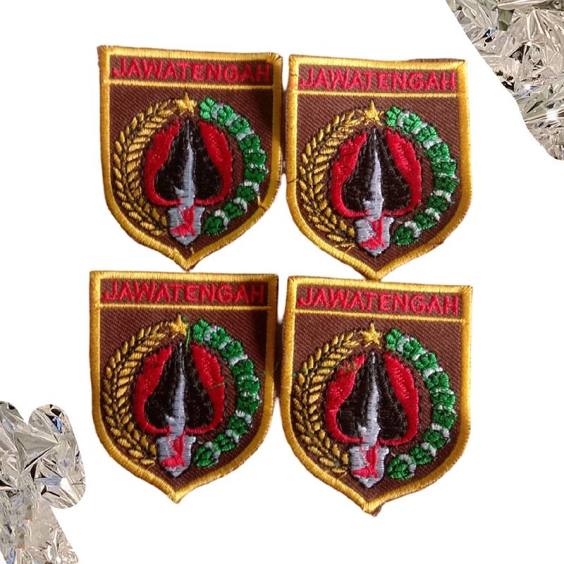 100pcs badge atribut/logo bordir grosir murah 2