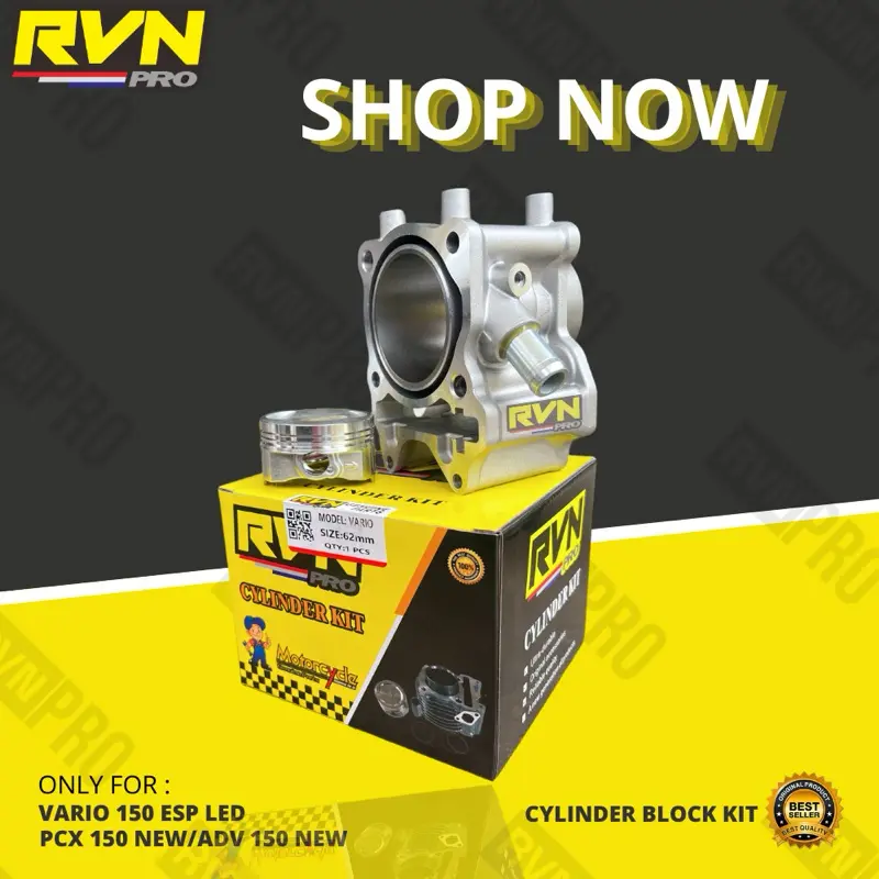 BLOK SEHER BORING PAKET BOREUP BORE UP VARIO 150 125 ESP LED PCX 150 NEW ADV 150 VARIO 125 LED TECHNO 60MM 60 MM 62MM 62 MM RVN 8