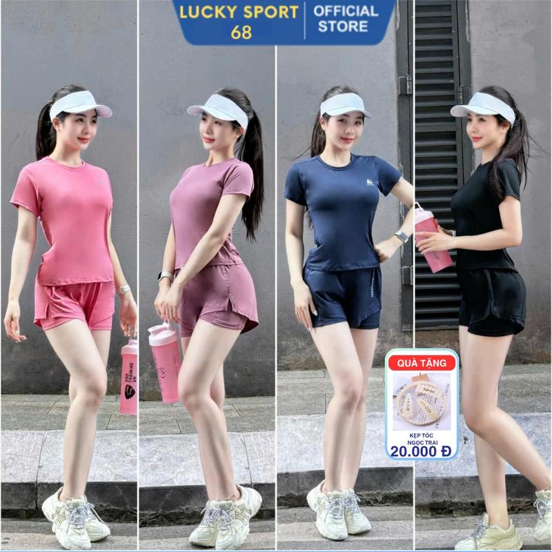 [Mở Bán 2025] Bộ (áo + quần 2 LỚP) Bộ Tập Gym Nữ, Chạy Bộ, Đồ Tập Yoga Erobic HÀNG LOẠI 1 - ĐẸP XUẤT SẮC NEW 68