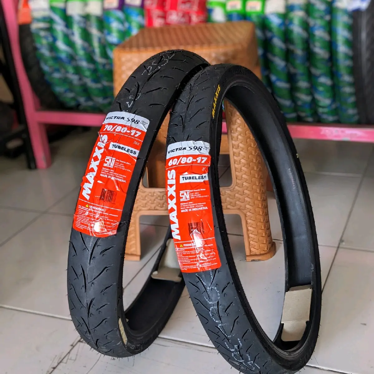 MAXXIS VICTRA 60/80-17 70/80-17 TUBELESS