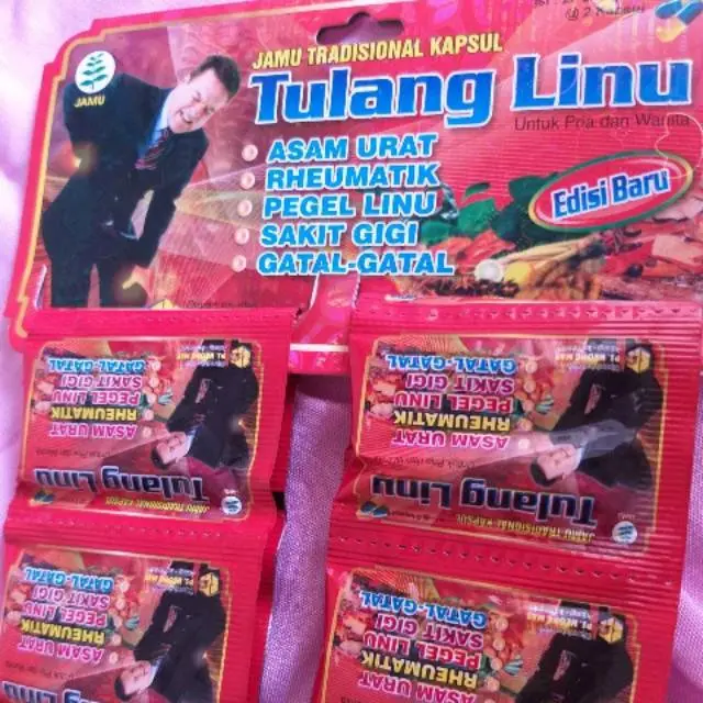 READY STOCK Kapsul Tulang Linu Herbal ORIGINAL 0