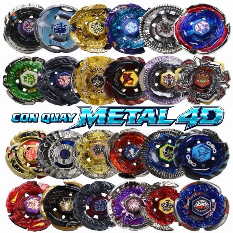 Đồ chơi con quay vô cực. Con quay Beyblade Metal. Con quay chiến đấu 4D