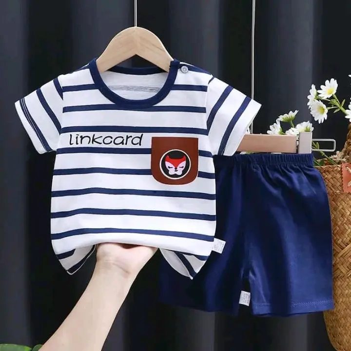 rekomendasi setelan pendek anak import lucu 0