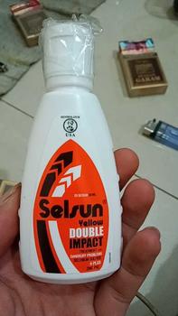 Product Review of Selsun Yellow Double Impact Shampoo 100ml - 50ml Shampoo Anti Ketombe from j**3 0