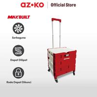 Gambar AZKO Maxbuilt Troli Lipat Portabel 25 kg Dengan 4 Roda - Merah/Putih Hand Truck Portable Troli Barang Empat Roda dari AZKO Indonesia Kota Administrasi Jakarta Selatan 3 Tokopedia