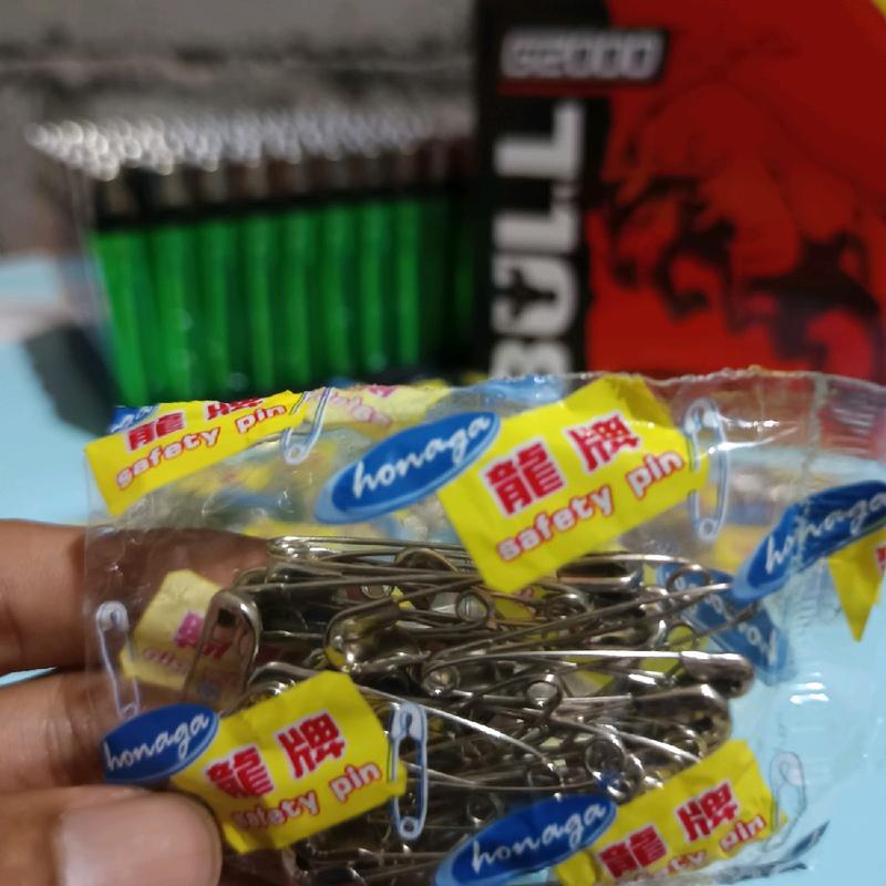 1 bungkus peniti honaga bonus k0r3g g2000 mirip tokai 50 pcs peniti 0