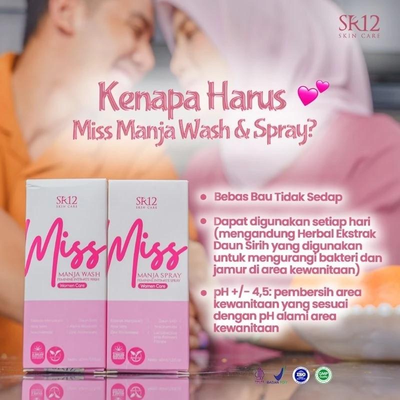 Paket Miss Manja SR12 Sabun Pembersih Kewanitaan Mengurangi Keputihan dan Bau Tak Sedap