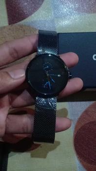 Product Review of Jam Tangan Pria CRRJU Casual Quartz Analog Mewah Anti Air + Strap Mesh Stainless Steel Jam Tangan Cowok 2265 Watch from n**1 1