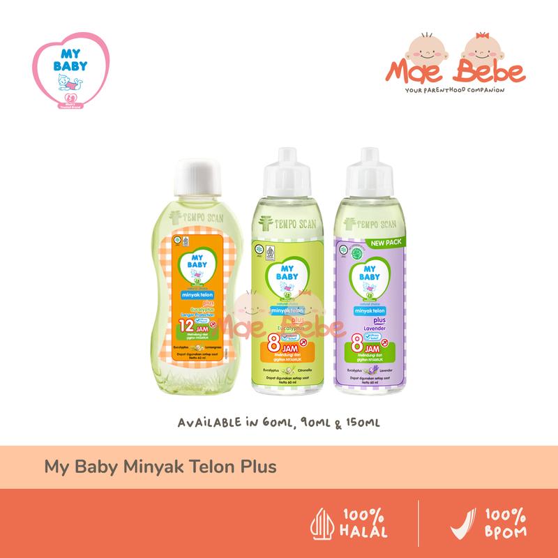 My Baby Minyak Telon Plus Menghangatkan & Melindungi Anak Bayi Dari Gigitan Nyamuk 0