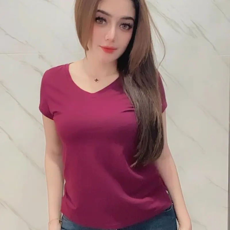 Kaos Spandek V-Neck import bahan melar dan dingin 7