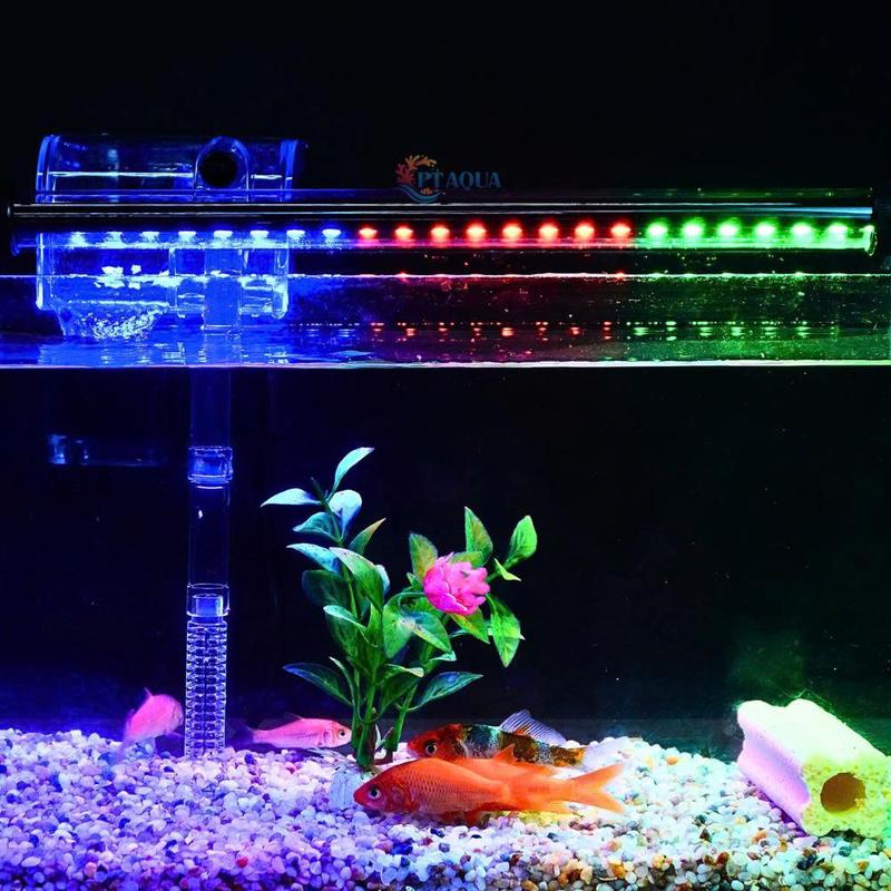 Đèn bể cá ánh sáng 3 màu LED dành cho hồ cá hồ thủy sinh