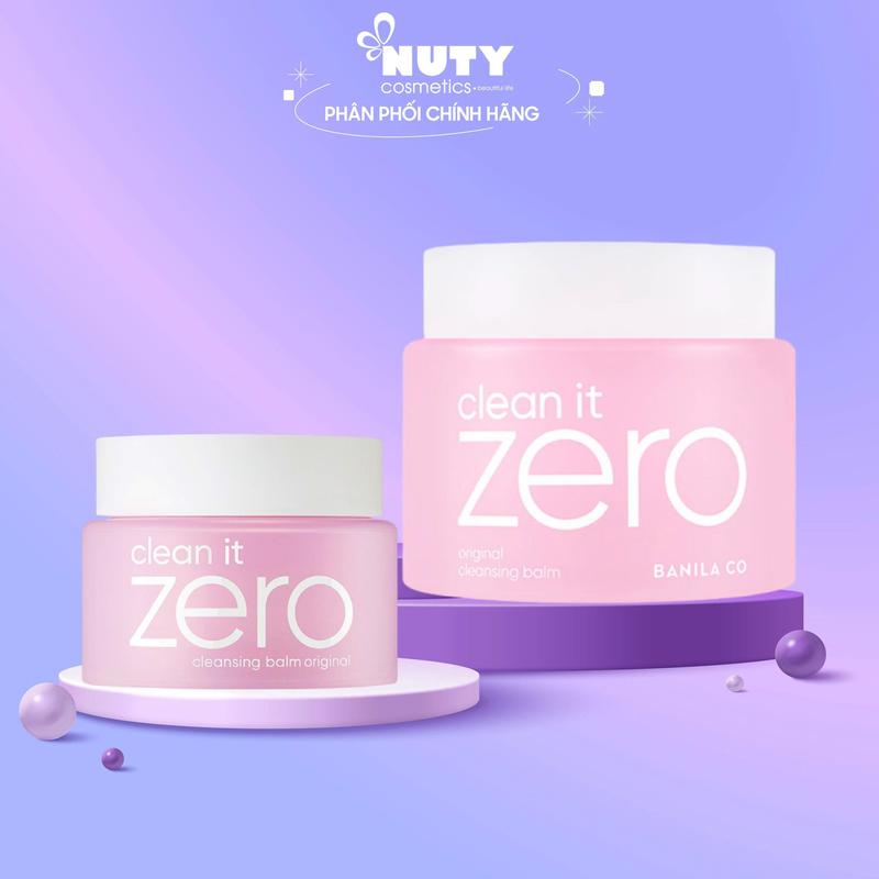 Sáp Tẩy Trang Banila Cho Mọi Loại Da Clean It Zero Cleansing Balm Co Original  100ml  180ml  | NUTY cosmetics beautiful life 