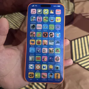 HP Edukasi - My Phone 45 Tombol Layar Sentuh Bisa Cas Mainan Persiapan Sekolah Anak Usia 3-5 Tahun Anti Jatuh