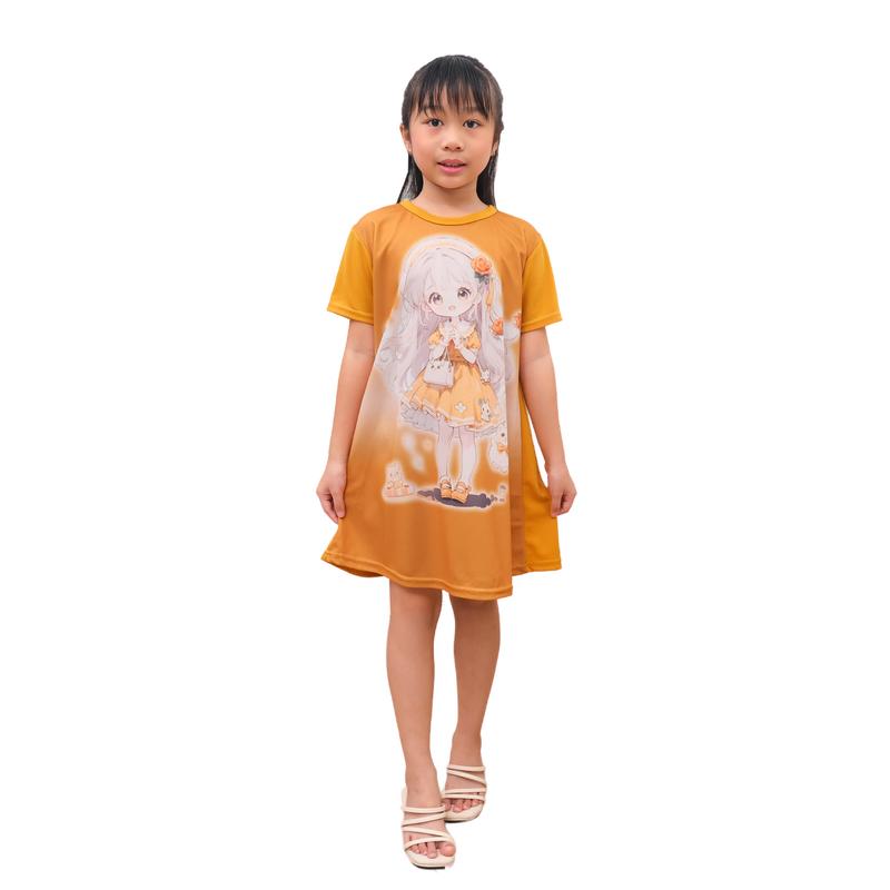 PROMO DASTER ANAK PEREMPUAN USIA 1-9 TAHUN ISI 6 PCS PRINTING FASHION BAJU TIDUR ANAK PROMO PAKET 2 3