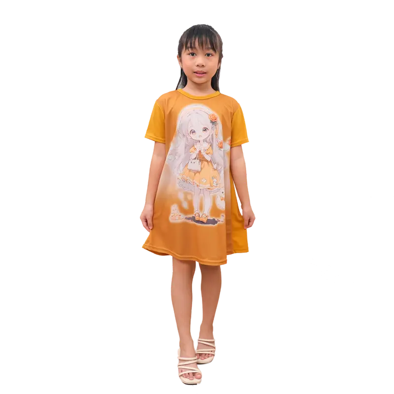 PROMO DASTER ANAK PEREMPUAN USIA 1-9 TAHUN ISI 6 PCS PRINTING FASHION BAJU TIDUR ANAK PROMO PAKET 2 3