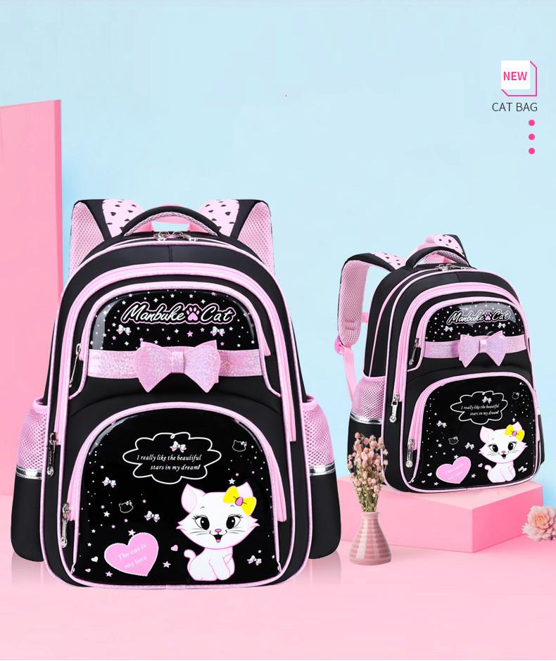 Product Introduction of tas sekolah anak kekinian dengan bahan berkualitas motif cat cute fashion 2025 backpack perempuan muat banyak ransel y2k school estetik couple ber 2 10